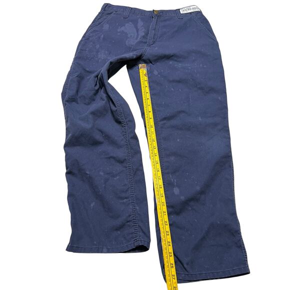 Carhartt Men’s Lightweight Canvas Dungaree Fit Carpenter Work Pants - 32X30 - Picture 7 of 9